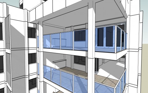 Proposed New Balconies – South Perth