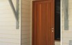 15 266 Feature jarrah door with sidelight window
